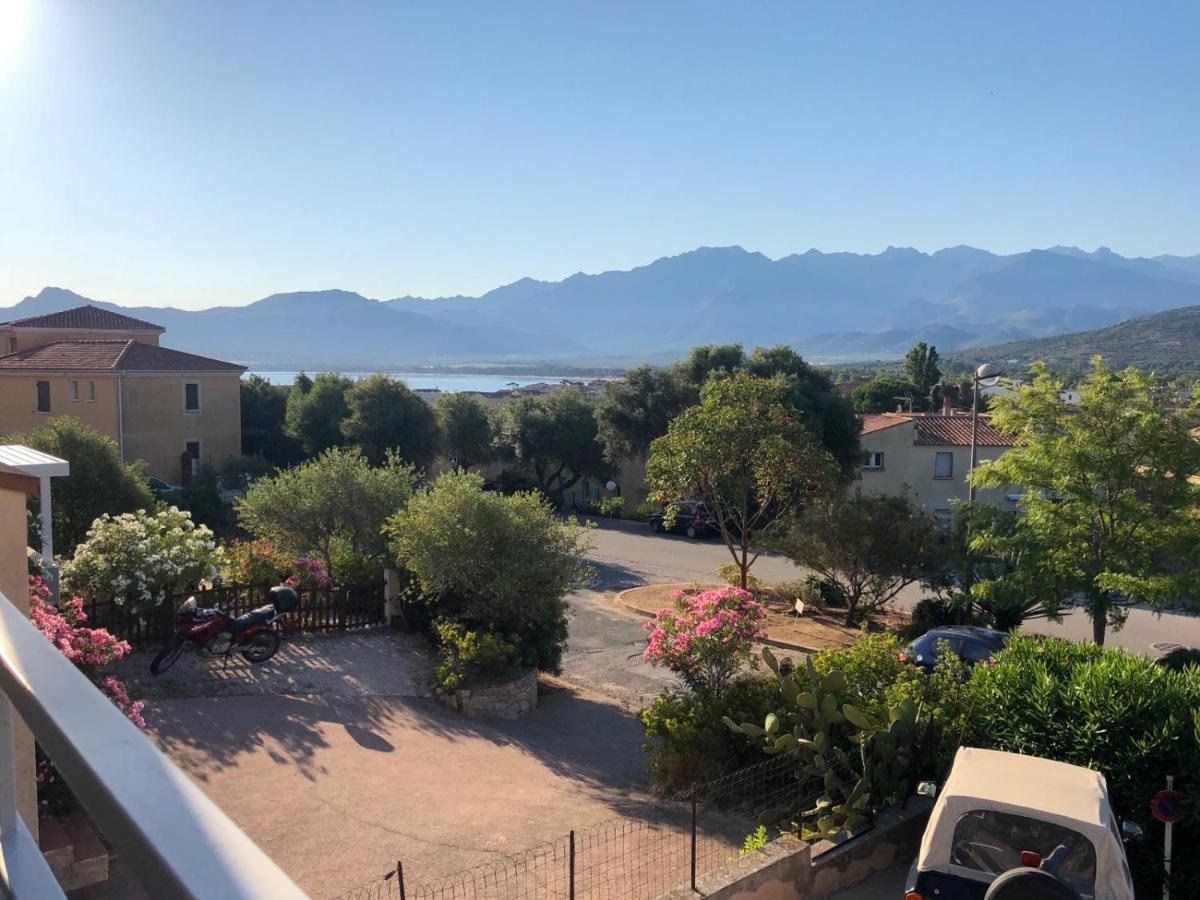 Appartement Vue Mer Et Montagne Calvi  Exteriör bild
